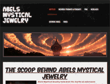 Tablet Screenshot of abelsmysticaljewelry.com